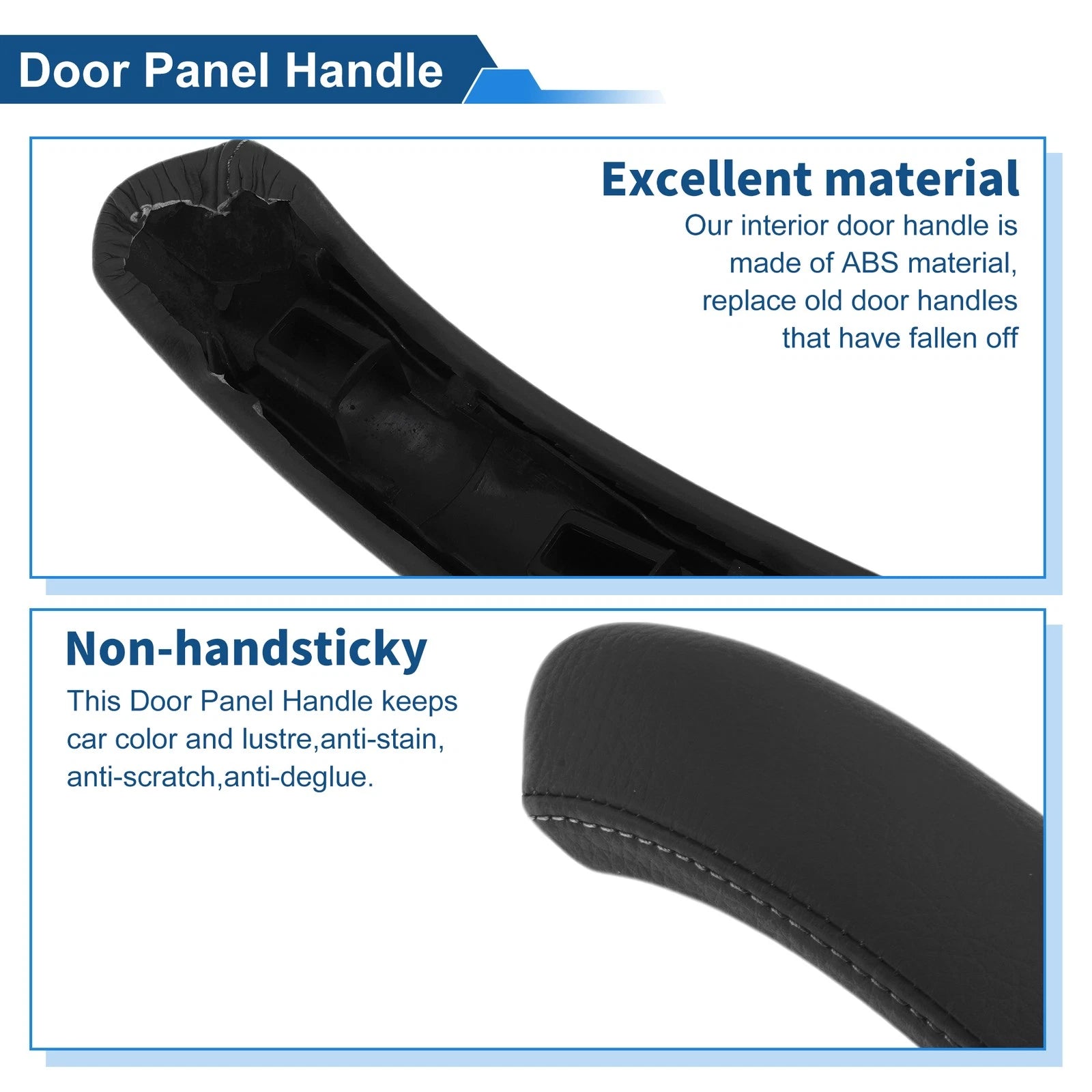 Front Passenger Side Inner Door Panel Handle for BMW X3 F25 (2010–2016) Black