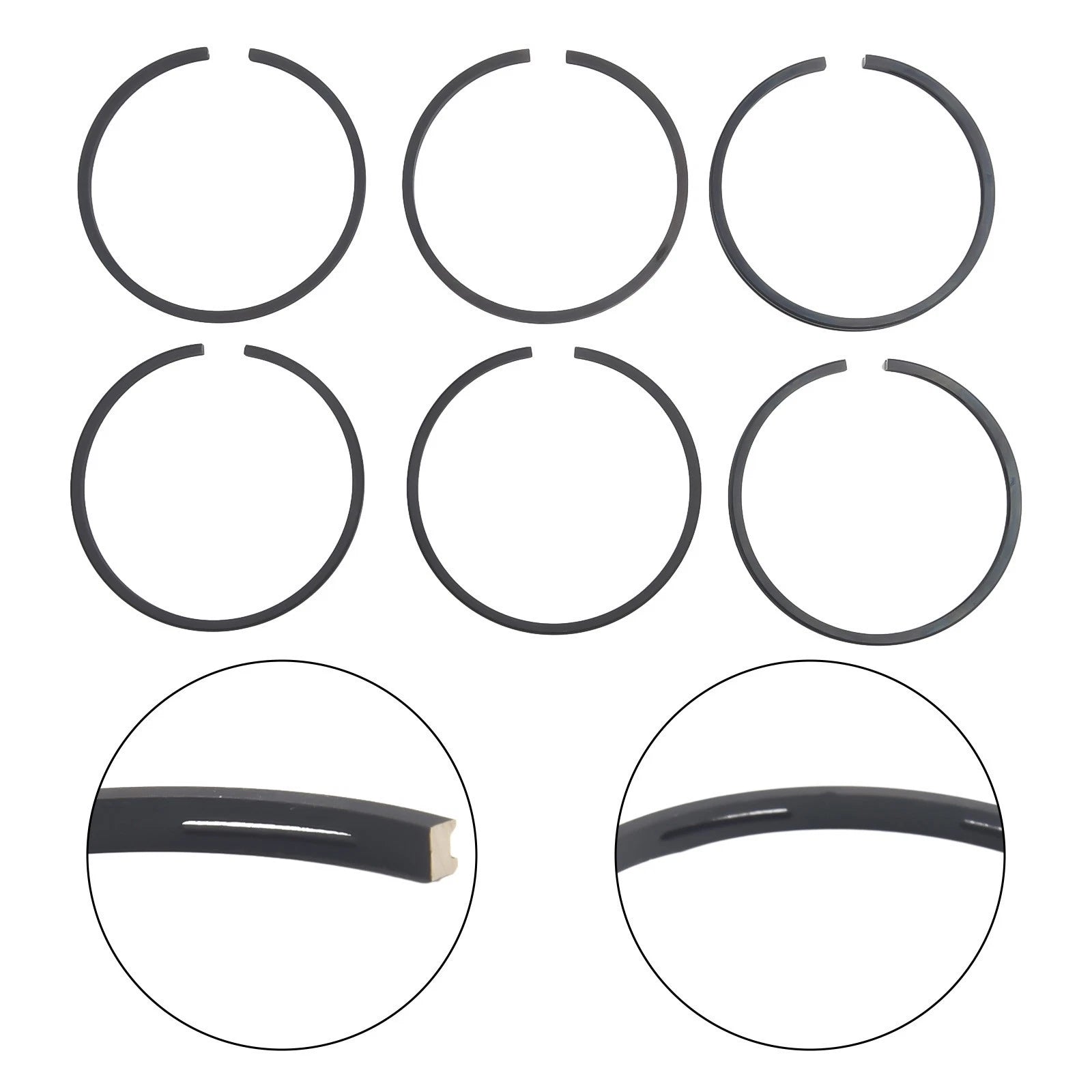 Piston Ring for Air Compressor (42, 47, 48, 51, 65)