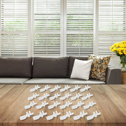 24PCS Valance Clips for Window Blinds