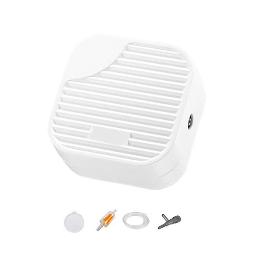 Aquarium Oxygen Pump 345W for Tanks (Low Noise, 53 L/min)