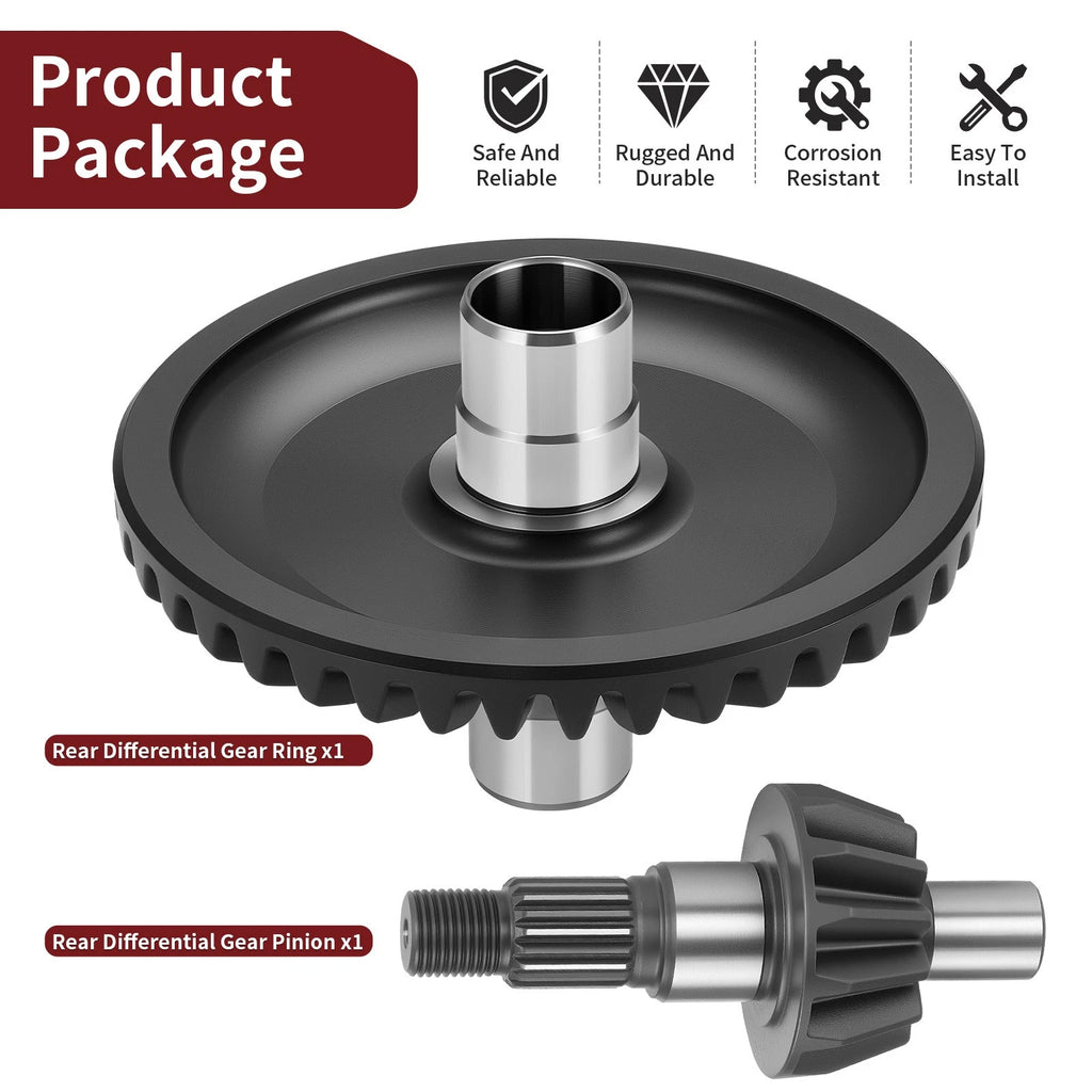 Rear Differential Gear Ring Pinion for Honda Rancher 420 TRX420FA/FPA (2009–2014)