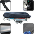 Boat Cover for V-Hull Runabouts 11-13ft (420D Waterproof)