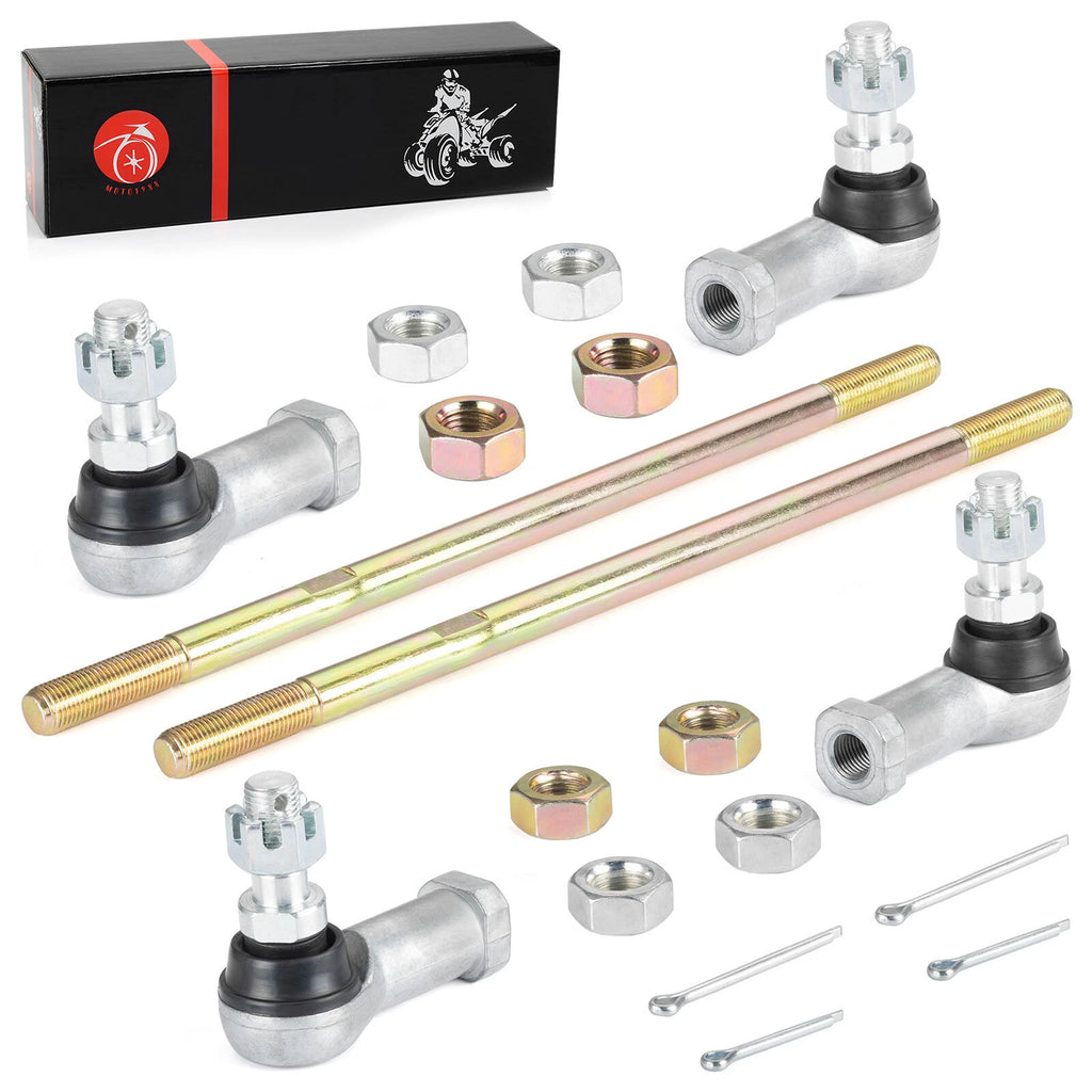 Set of 2 Tie Rods with Ends for Honda TRX350TM Rancher 350 (2000–2006)