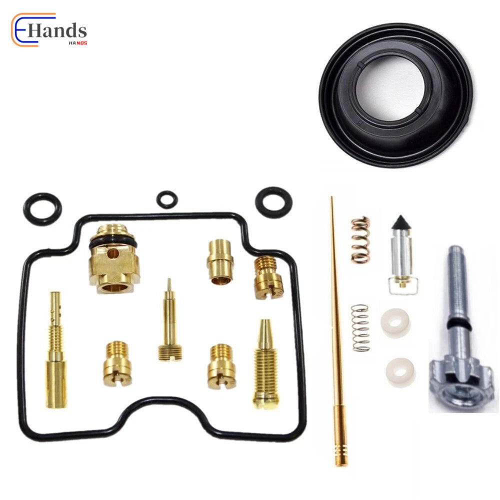 Carburetor Repair Kit for Yamaha Rhino 660 YXR660 Grizzly 660 YFM660 (2002–2007)