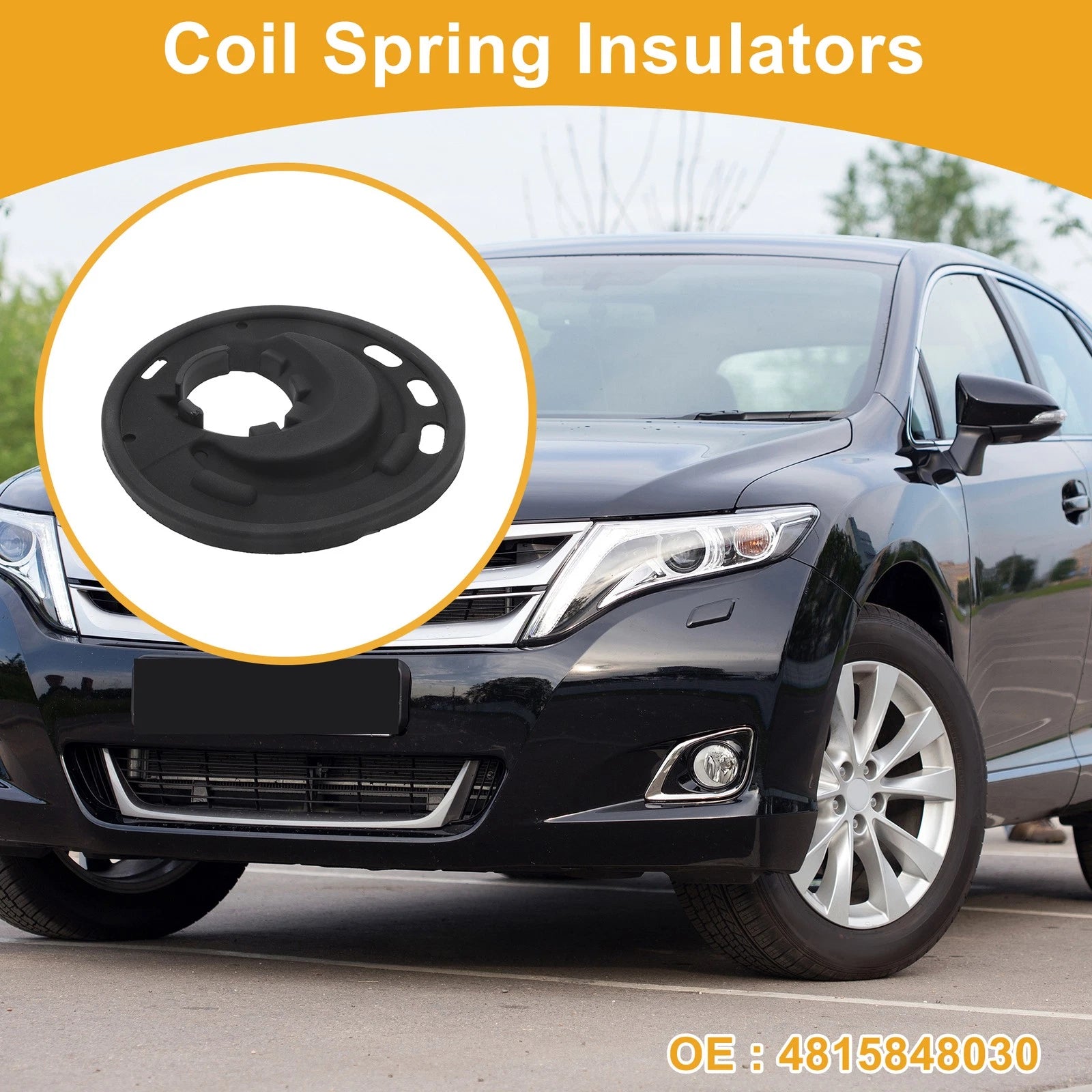 Lower Coil Spring Insulator Replacement for Toyota Venza (2009–2016)