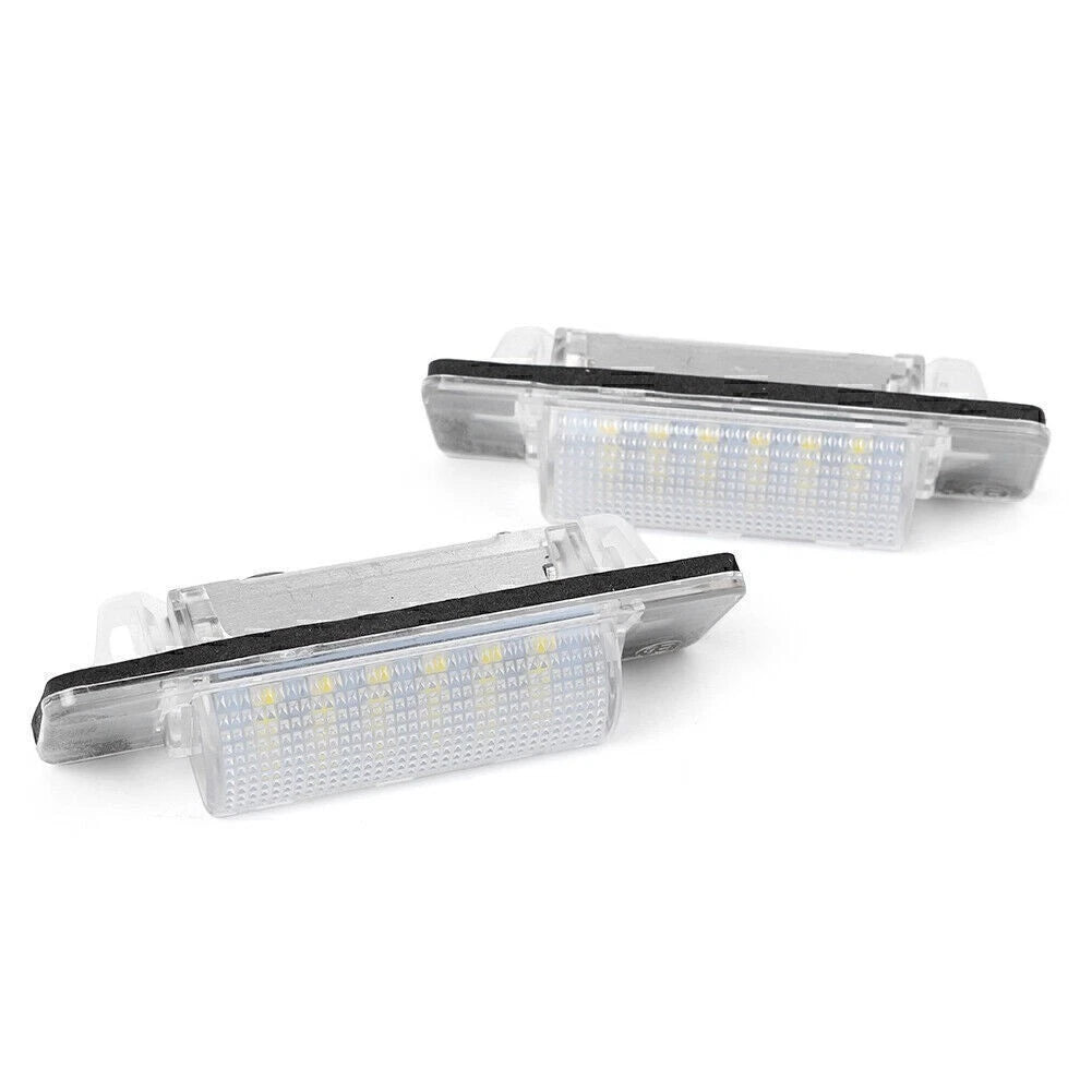 1 Pair License Plate Light Lamp for Mercedes Benz W210 W202 (1996–2002)