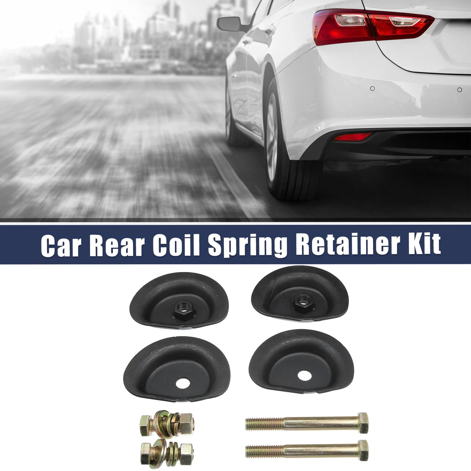Car Rear Coil Spring Retainer Replacement Set for Chevy C10 C20 Pickup (1960–1972)
