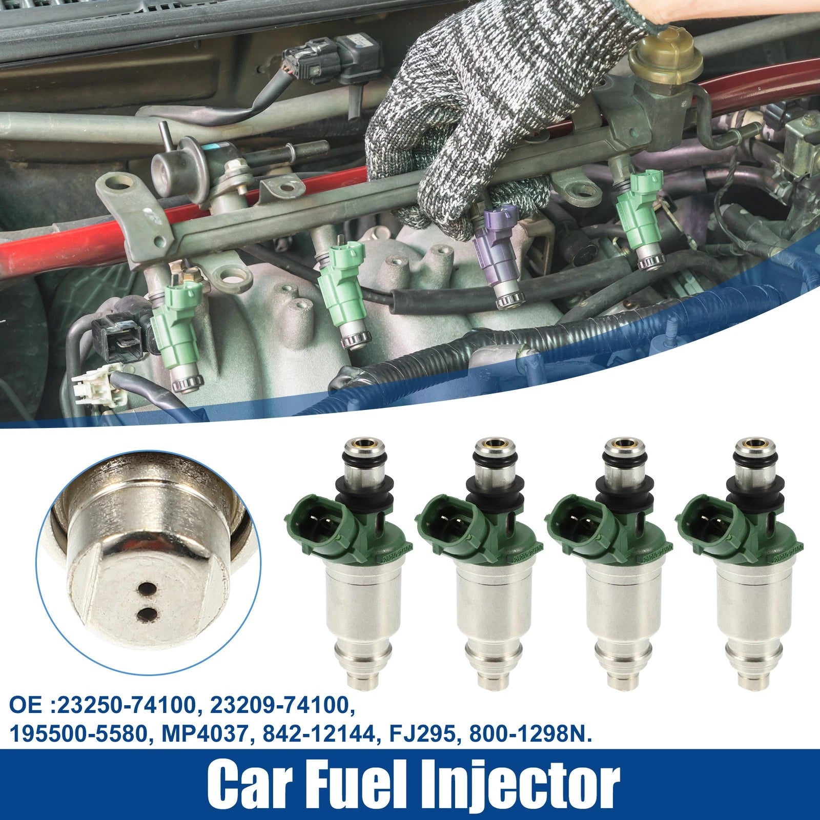 Fuel Injector Nozzle Replacement Set for Toyota Camry 2.2L (1992–2001)