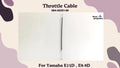Throttle Cable 6B4-26301-00 for Yamaha Outboard 2-Stroke 9.9 15 HP (E9.9D E15D)