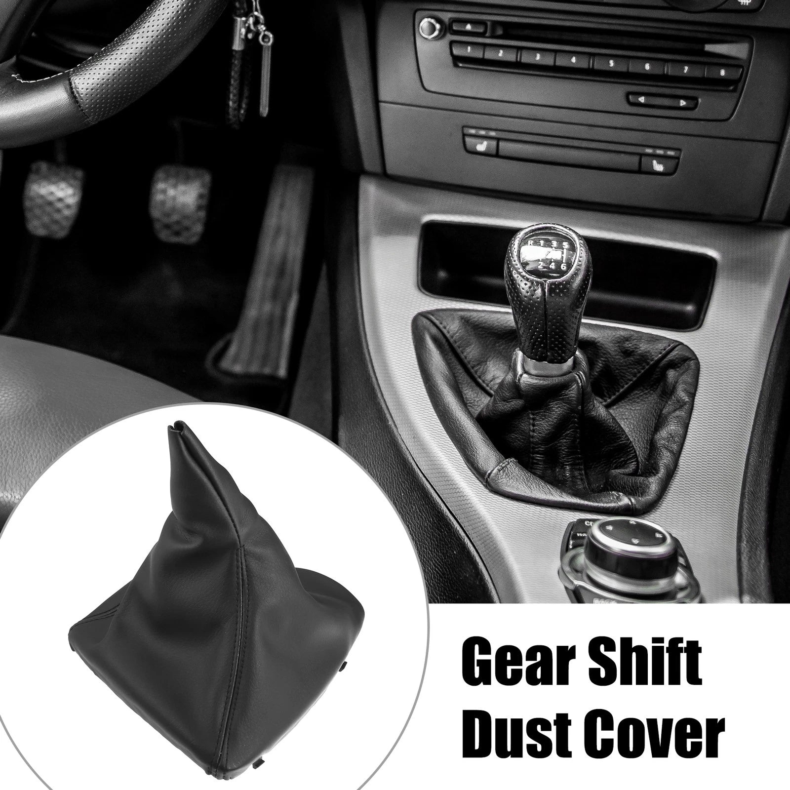Gear Shift Boot Cover for BMW E90 E91 E92 E93 (2005–2013)
