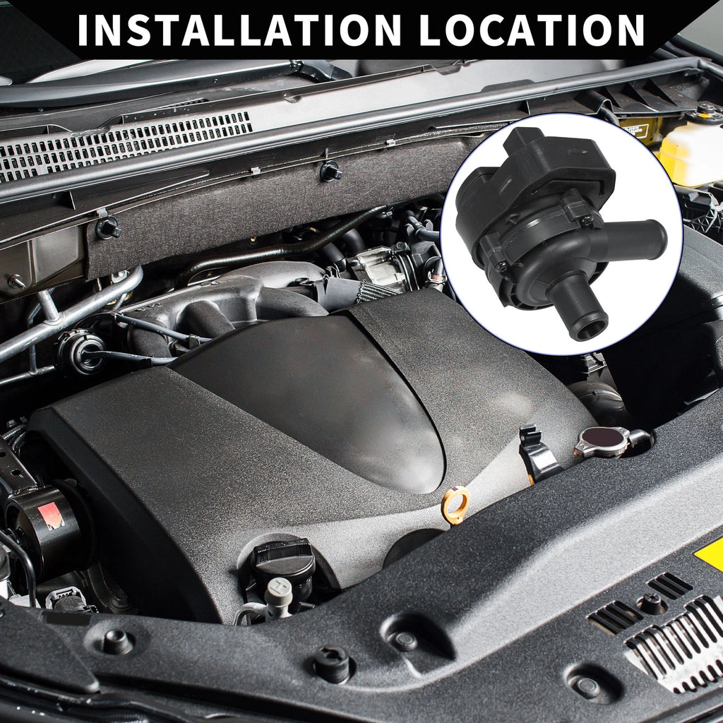 Auxiliary Cooling Water Pump Replacement for Mercedes E55 AMG (2003–2006)