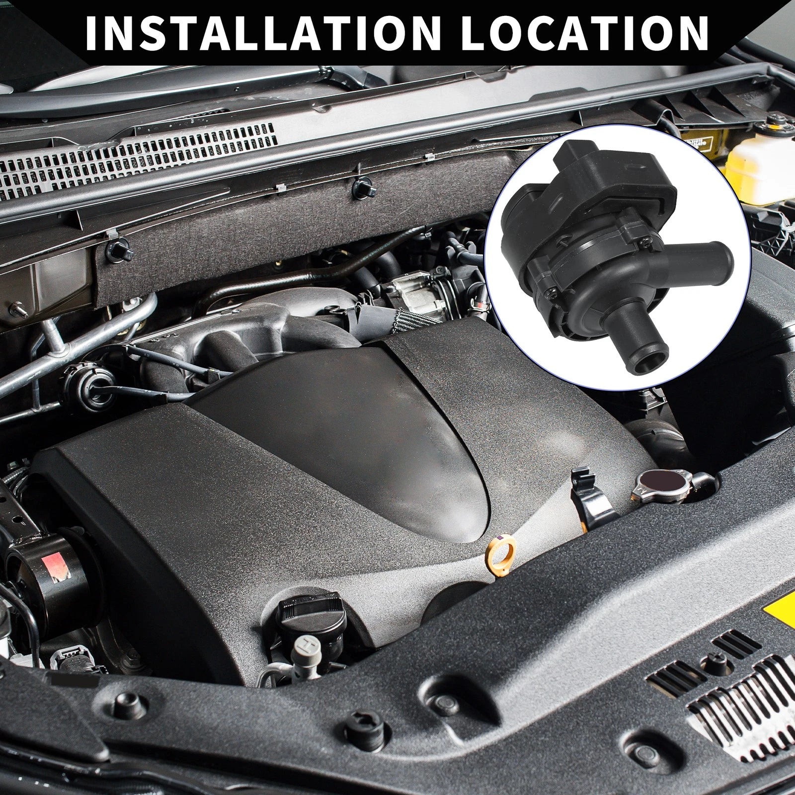 Auxiliary Cooling Water Pump Replacement for Mercedes E55 AMG (2003–2006)