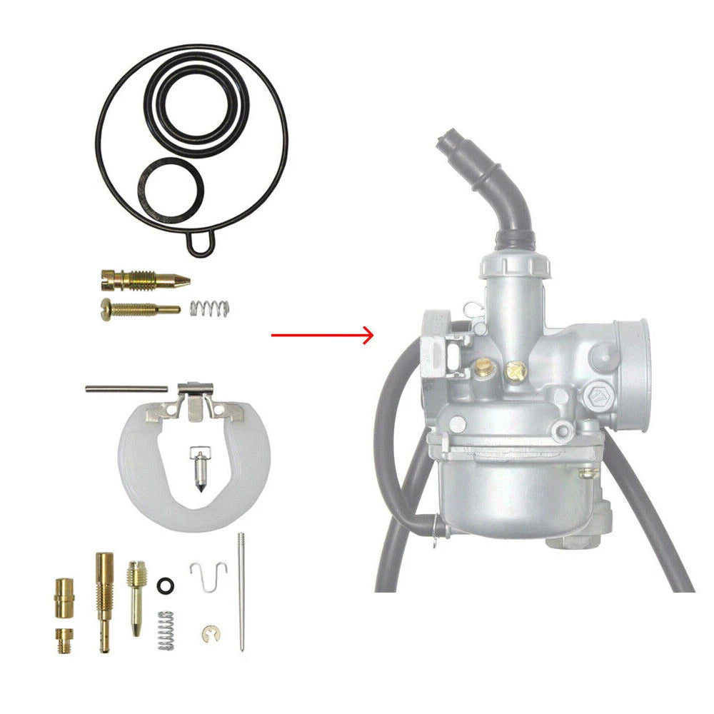 4X PZ19 19mm Carburetor Rebuild Kit for Honda Wave 100 Dream C100 (–)