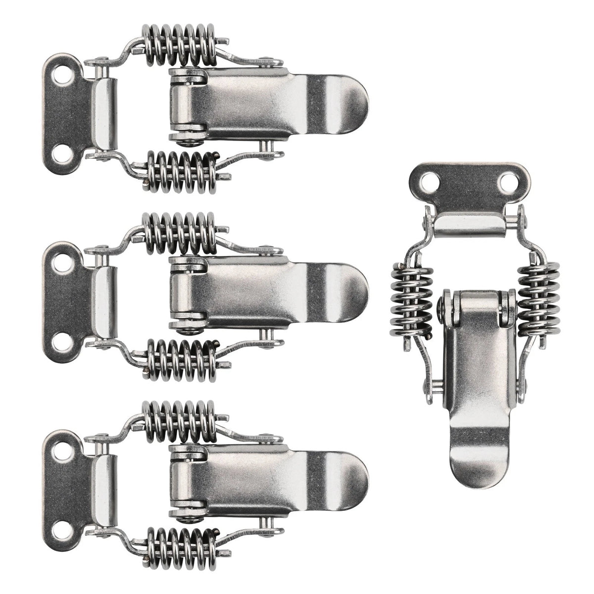 4X Spring Loaded Toggle Latch Set for Toolboxes (No Specific Years)