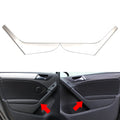 Pair Inner Door Handle Trim Covers for VW Golf MK6 (2009–2013)