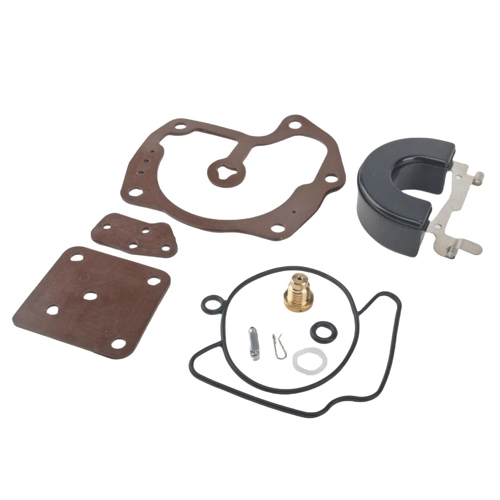 Carburetor Kit & Float for Evinrude Johnson 130-250 HP Outboard