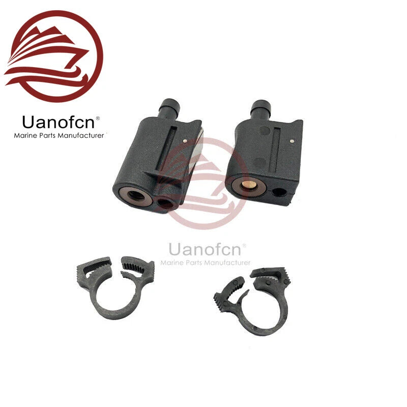Fuel Line Hose Connectors Clips for Mercury Mariner Yamaha Outboards (5/16)