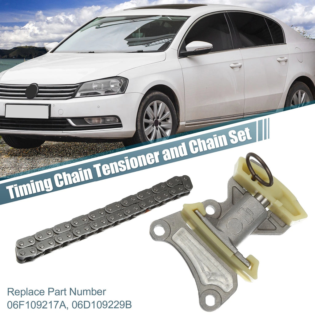 Timing Chain Tensioner Chain Set Replacement for Volkswagen Jetta (2006–2018)
