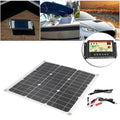 30W 20V Flexible Solar Panel Kit with 18V Controller for Home RV Boat