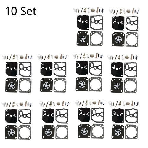 10X Carburetor Gasket Kit RB-40 for Zama FS106 FS108 FS120 FS200 FS450