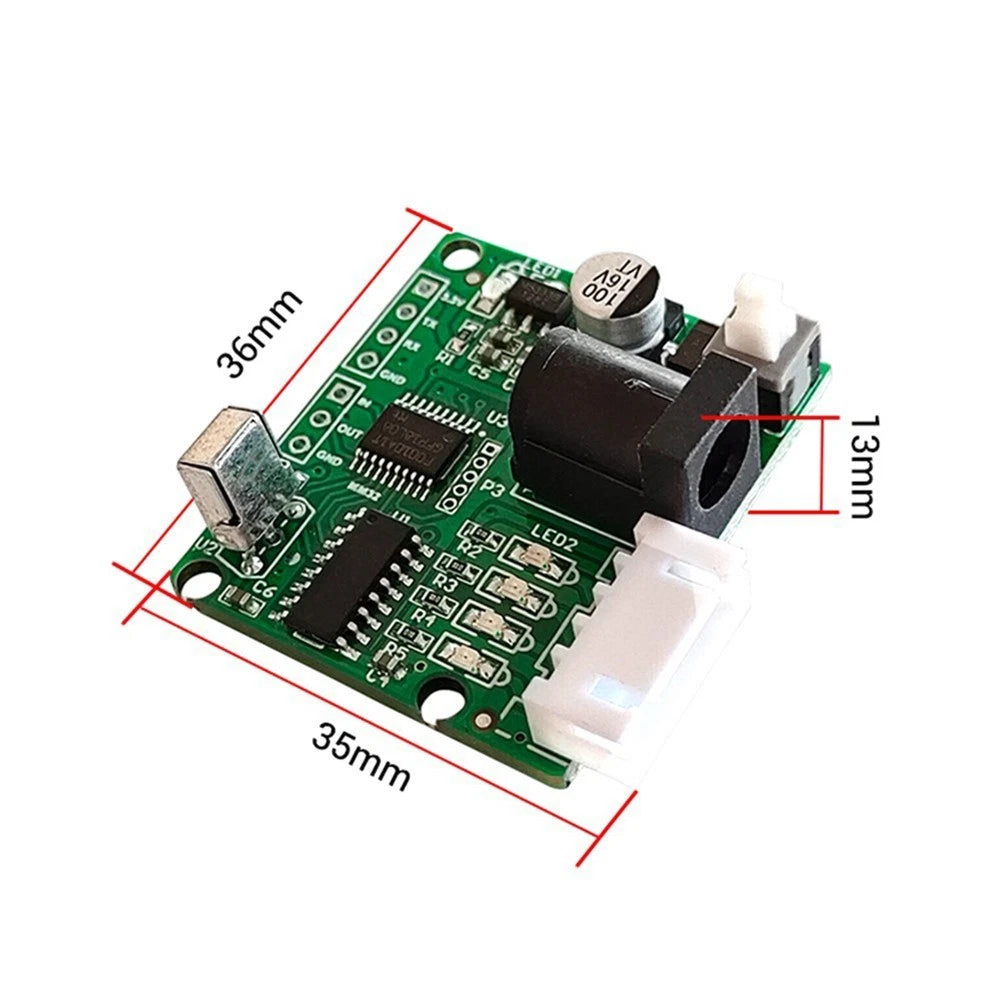 Wireless Infrared Control Board for 28BYJ48 Motor (Five Wire, Four Phase)