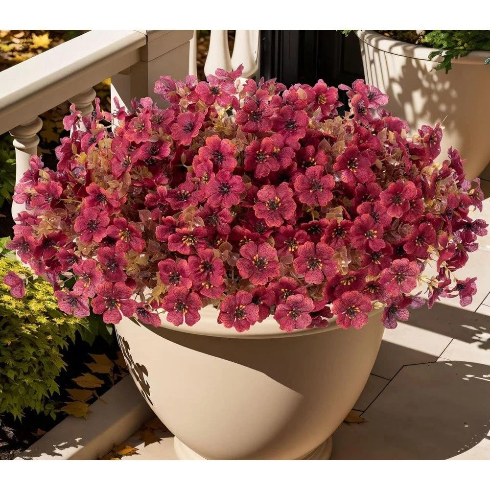 35cm Eucalyptus Silk Flower Stems for Wedding DIY Decoration