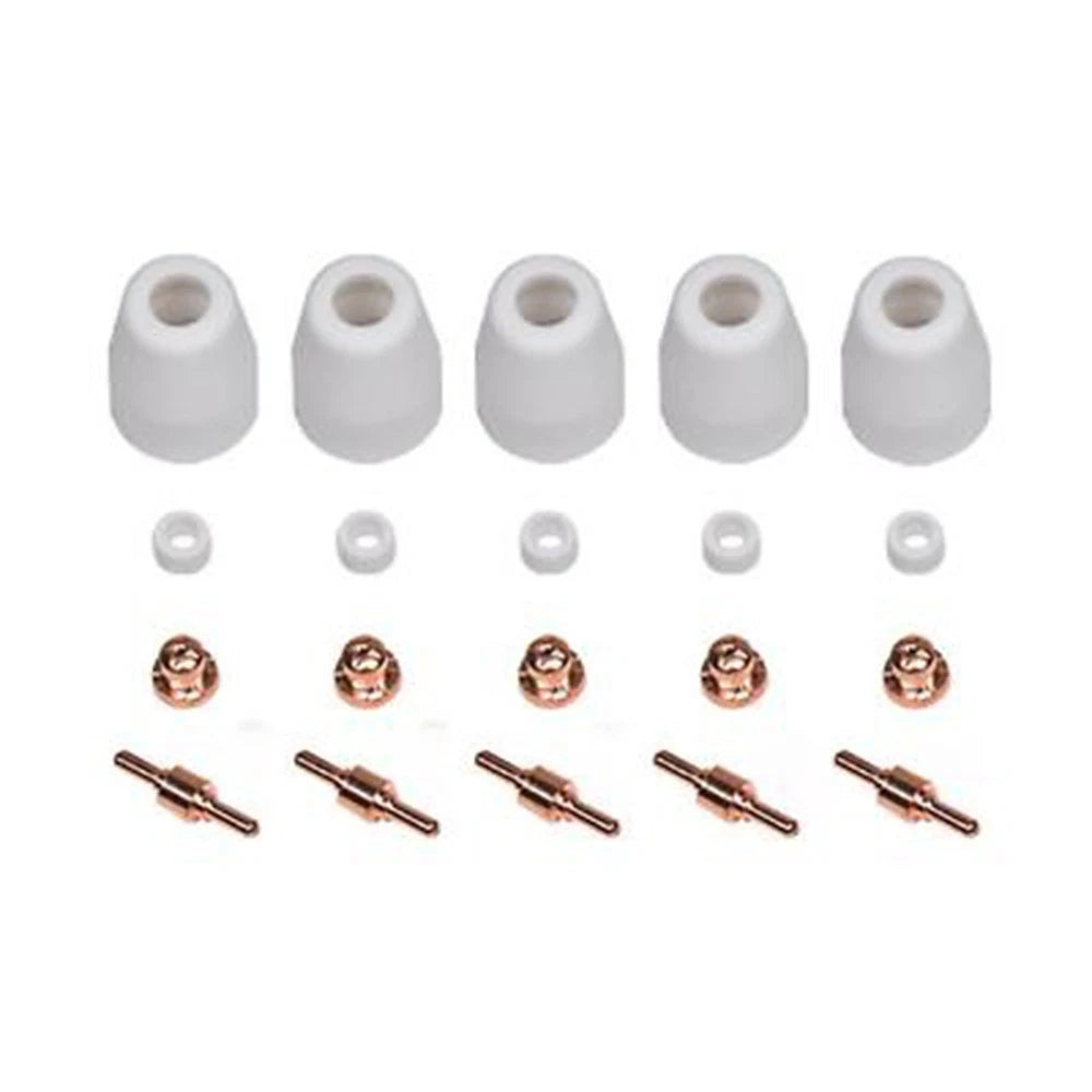20-Piece PT31 Plasma Kit Electrode Nozzle Torch for PT31 (40)