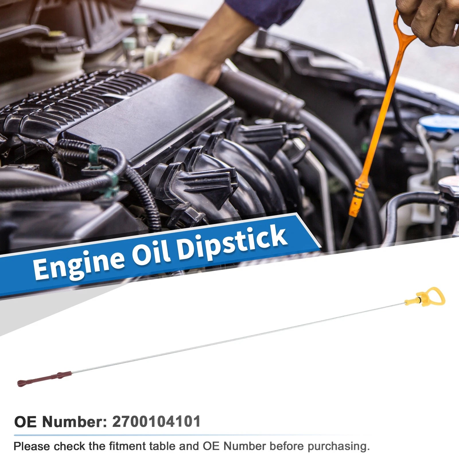 Engine Oil Dipstick Indicator Replacement for Mercedes-Benz CLA250 (2014–2019)