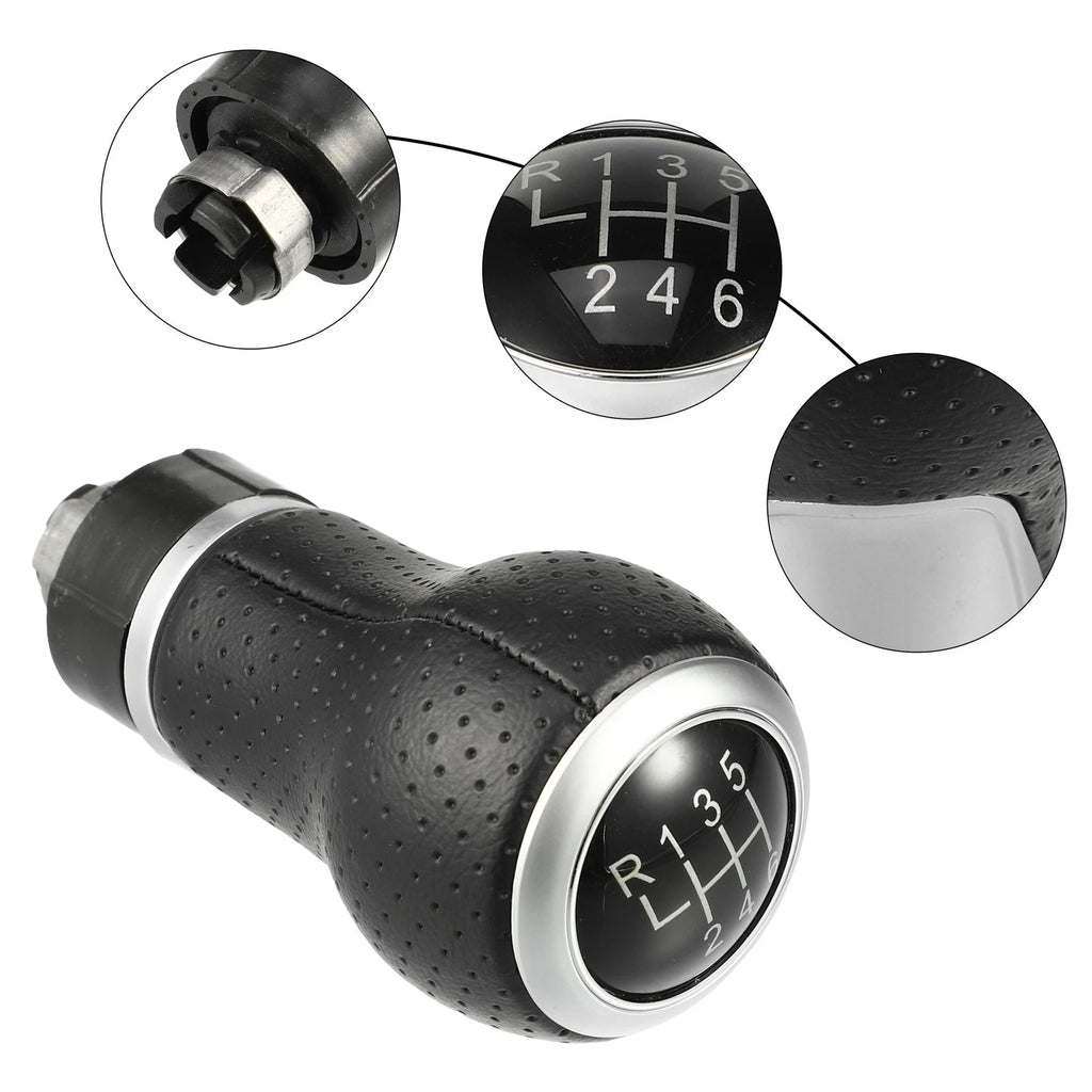 6 Speed Gear Shift Knob Head Replacement for Audi A3 (2003–2013)