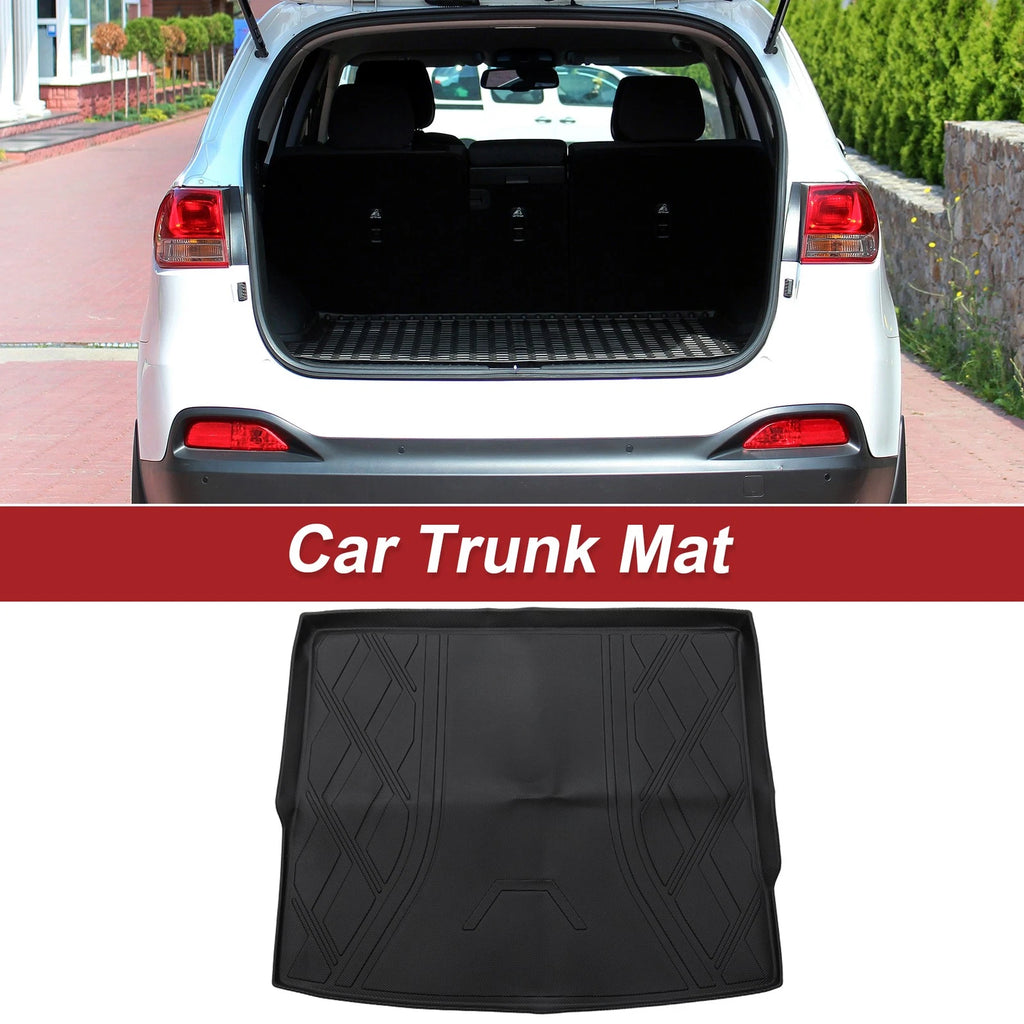 Cargo Liner Rear Trunk Mat for Audi Q3 2019–2023 TPE Diamond Pattern