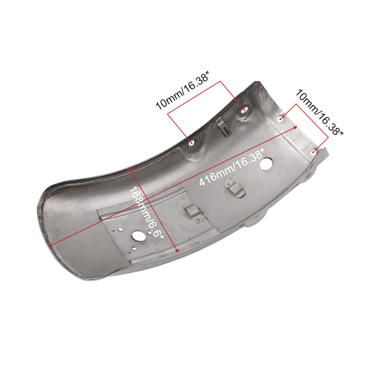 Rear Hugger Fender Mudguard for Suzuki GN125 GN250 (2000–2023)