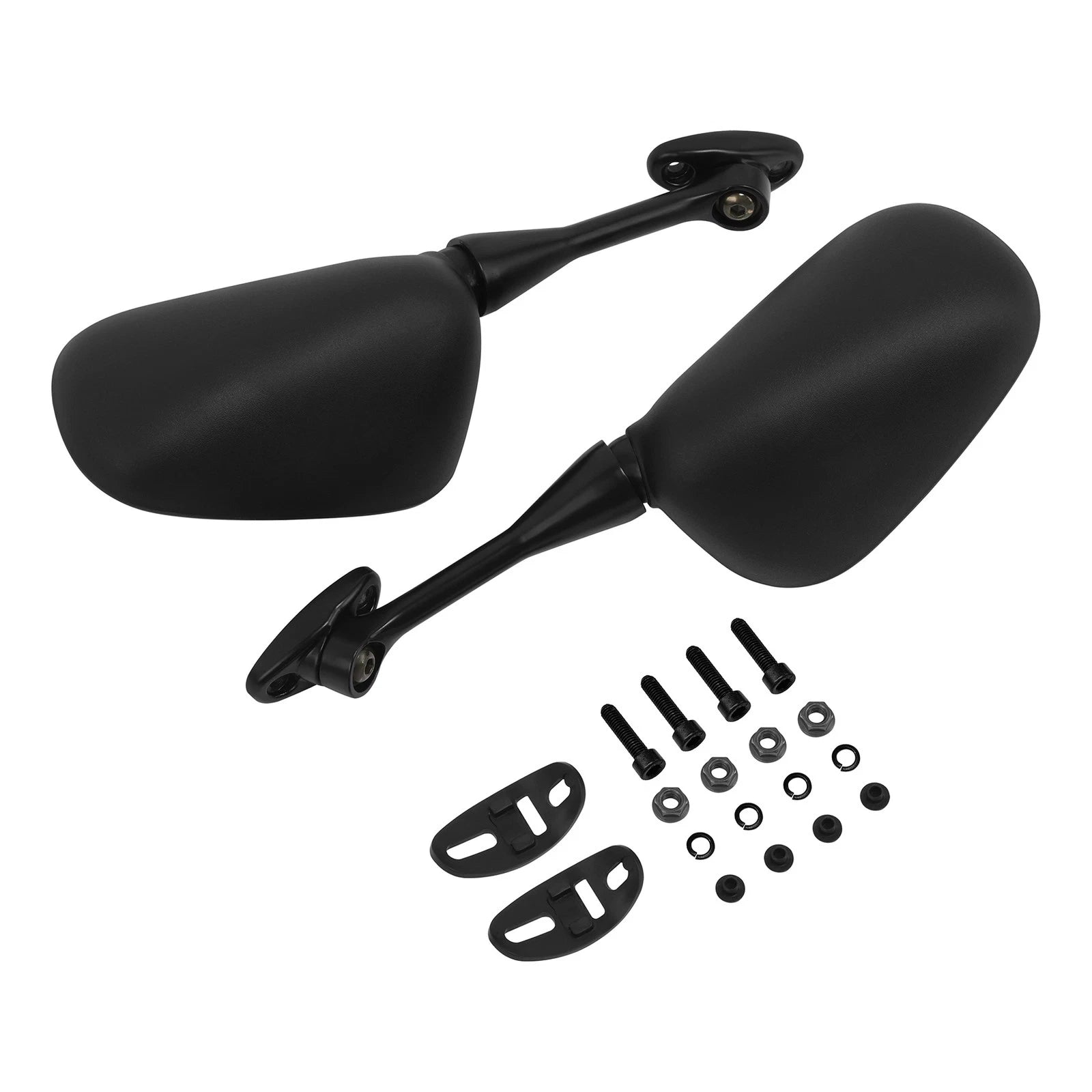 Black Rear-View Mirrors for Honda CBR600RR (2003–2025)