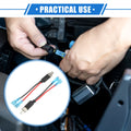 2X H1 Male LED Headlight Adapter Wiring Harness Socket Universal