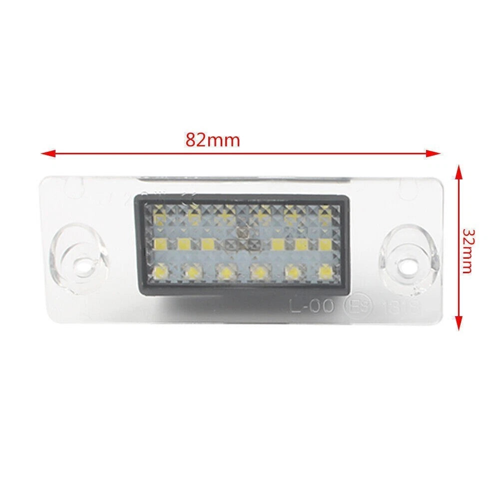 2X LED License Plate Light for Audi A4 B5 (1995–2001)