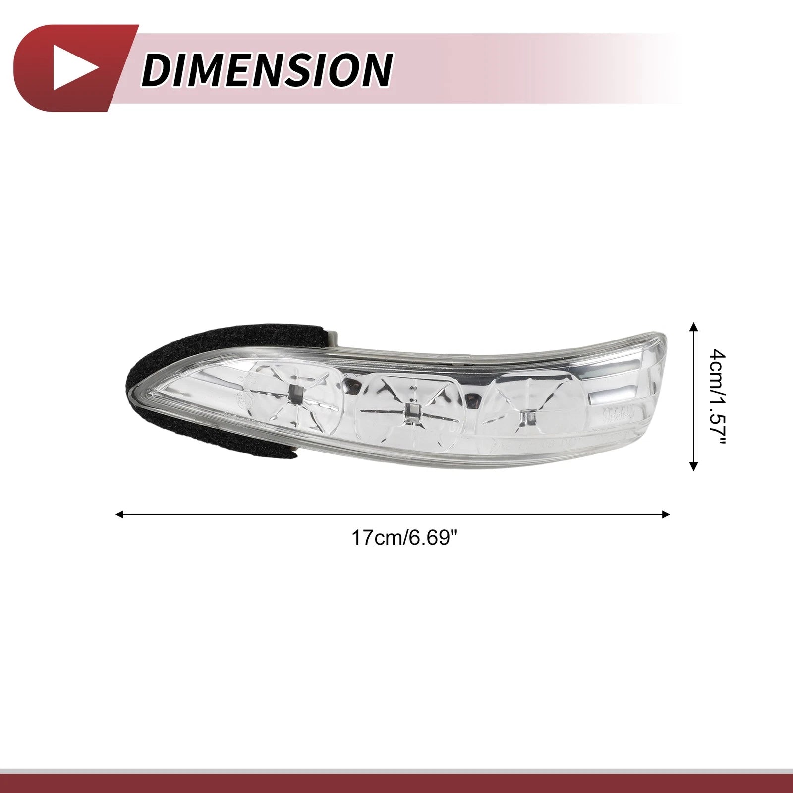 Turn Signal Side Mirror Light Replacement Left for Hyundai Genesis Coupe (2009–2014)