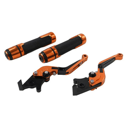 Folding Extendable Brake Clutch Levers Kit for Kawasaki ZX6RR (2009–2019)