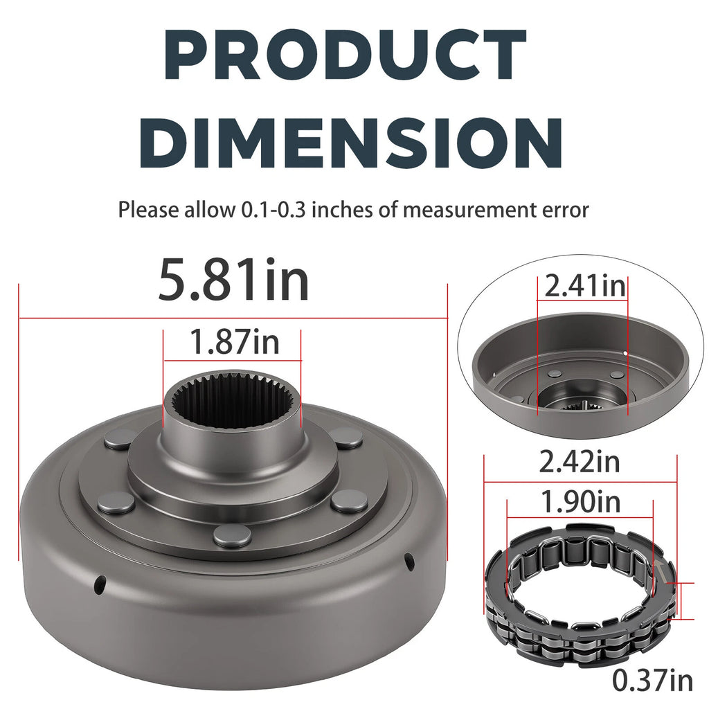 Clutch Housing Bearing for Honda Rancher 420 TRX420FE FM TE TM FPE FPM (2007–2024)