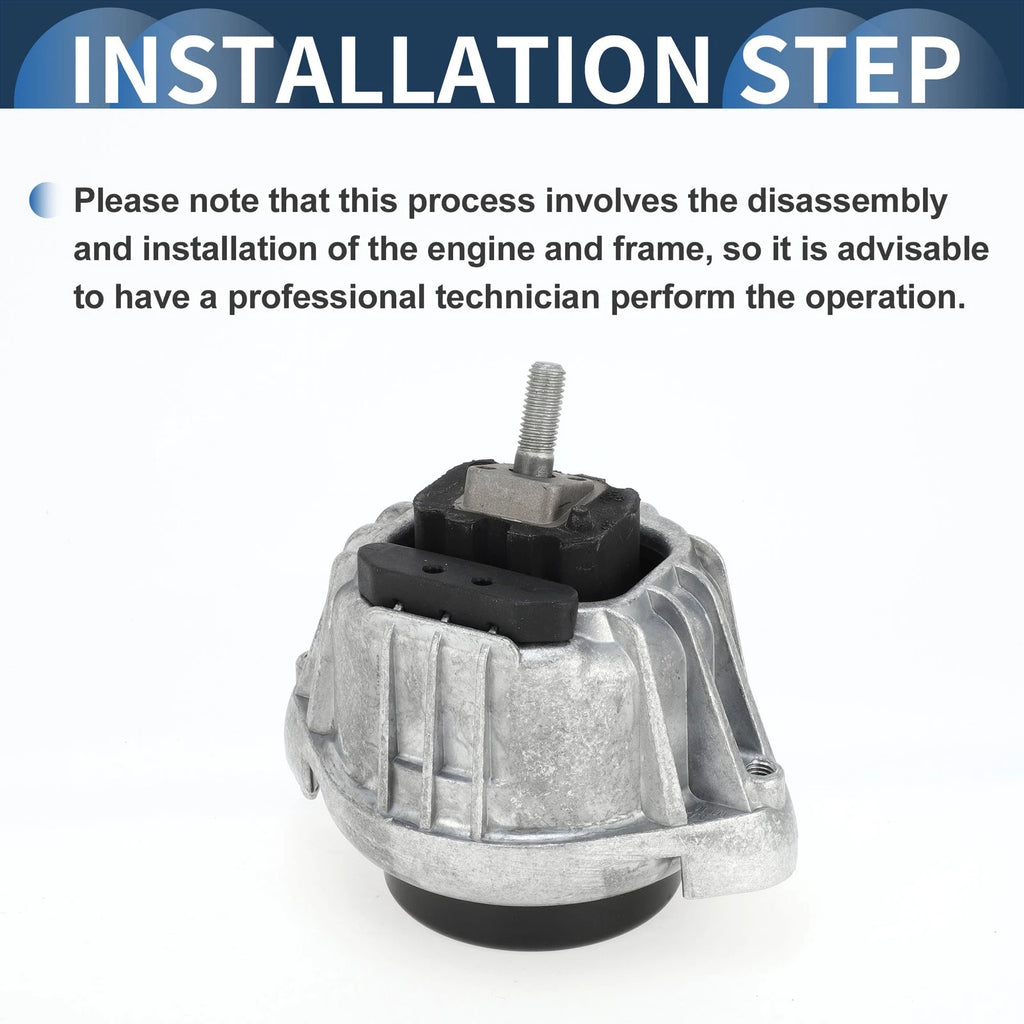 Engine Motor Mount Replacement for BMW 3 Series E90 2005–2008 2.0L