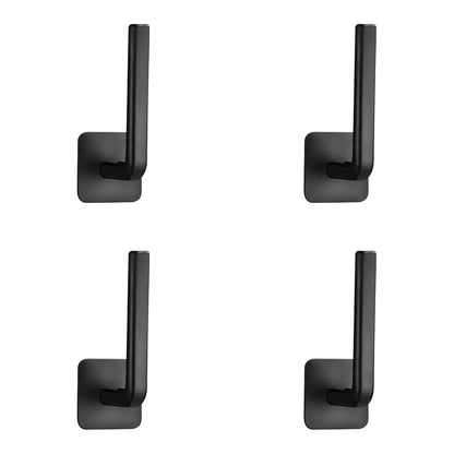 Sticky Wall Hook Black 24x30cm No Drill for Kitchen Bathroom (2023)