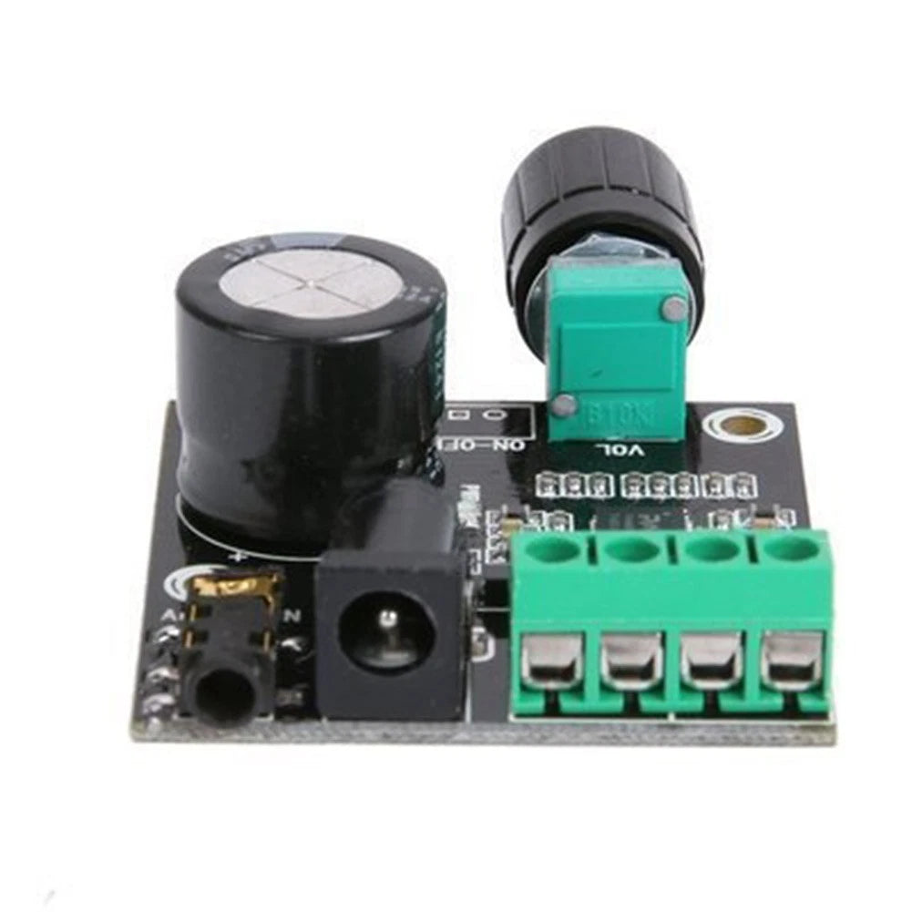 Compact Dual Channel PA System with PAM8610 Class D Amp for 12V Vehicles