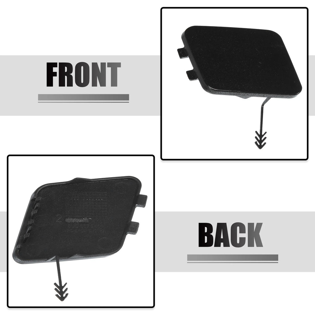 Tow Hook Cover for Audi Q3 (2015–2021) - Black