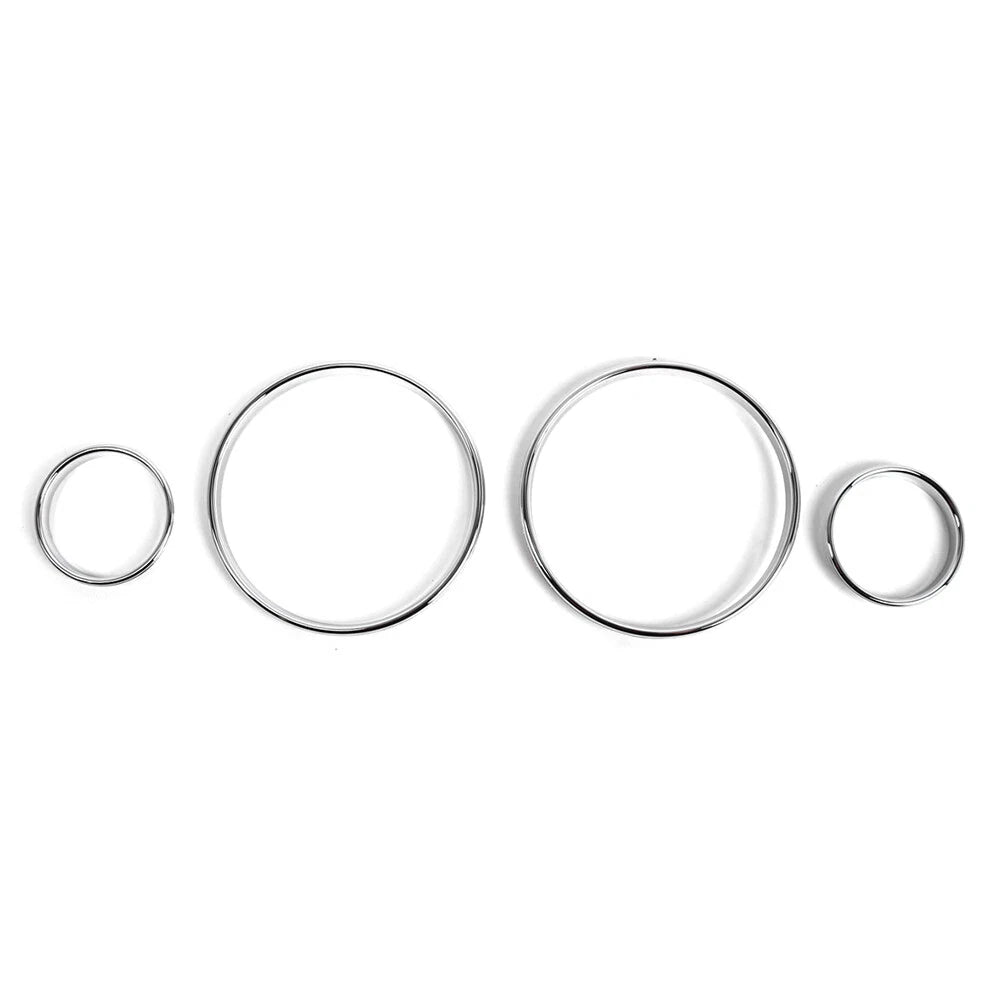 Speedometer Gauge Dial Rings Bezel Trim for BMW 5 7 Series (E39 E38 M5 X5 E53)