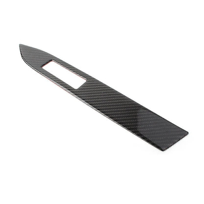 Carbon Fiber Copilot Dashboard Cover Trim for Ford Mustang 2015-2019 Decor Panel