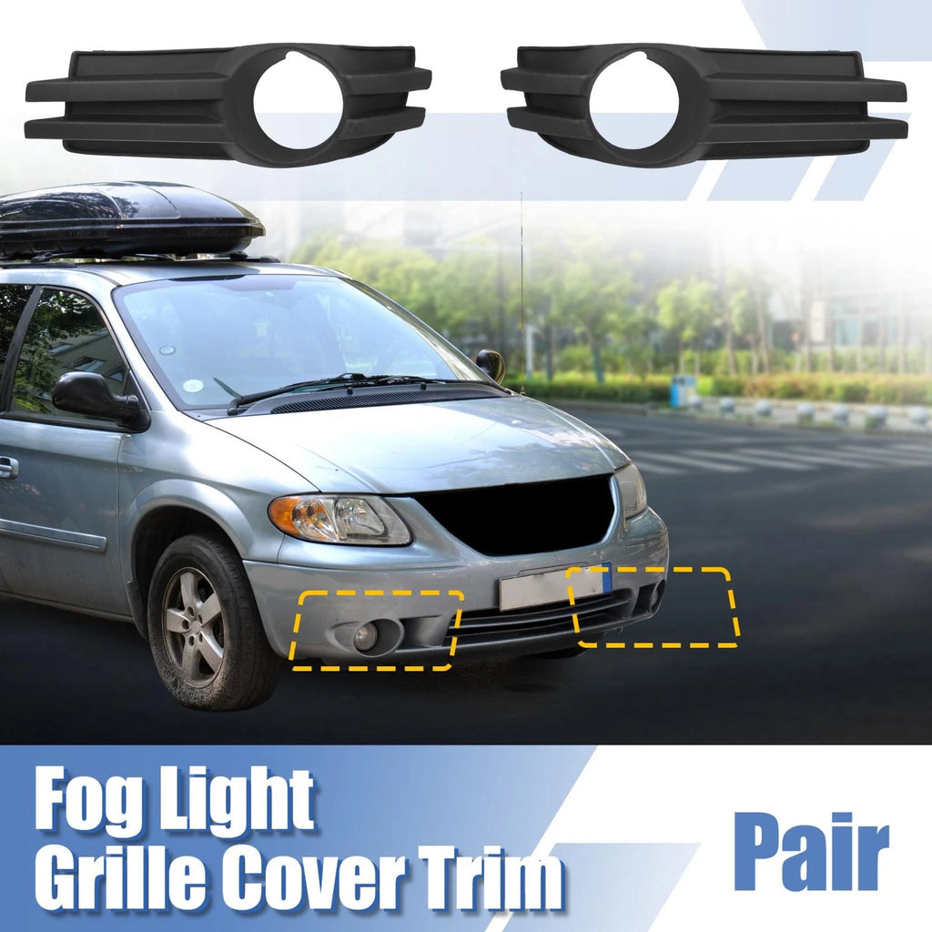 Front Right Fog Light Grille Cover for Dodge Grand Caravan (2008–2010)