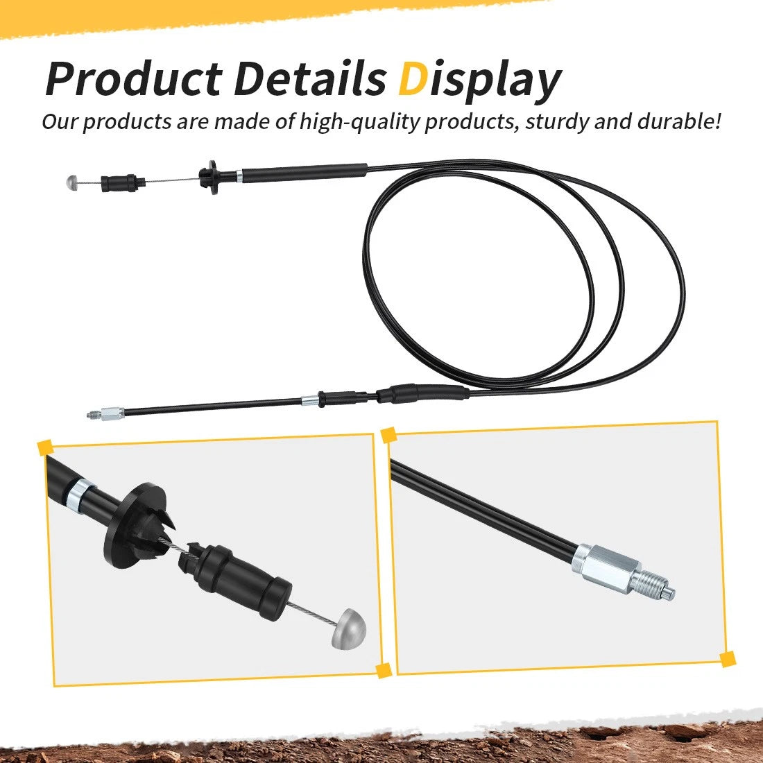 Throttle Cable for Polaris Ranger 500 (2011–2012)