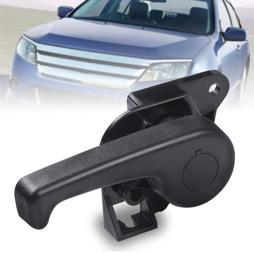 Hood Latch Pull Handle for Ford Fusion MKZ (2013–2020) Black