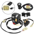 Handlebar Key Switch Starter Relay Kit for Honda Foreman 450 TRX450FE/ES (1998–2004)