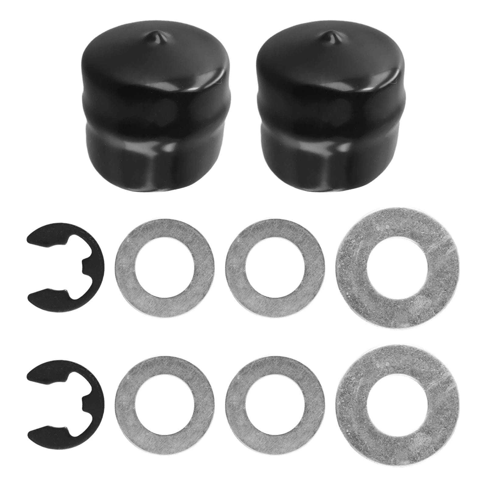 2X E-Clips Hubs Hardware Kit for Front Wheel Bushing (9040H)