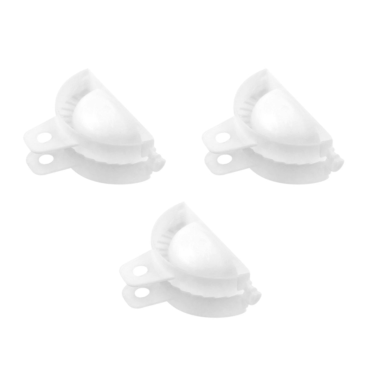 3-Pack Dumpling Press Mould for Empanada Ravioli Pierogi