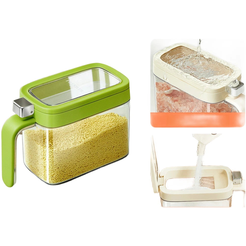 3g Measuring Tool Seasoning Storage Pot with Moisture Proof Closure